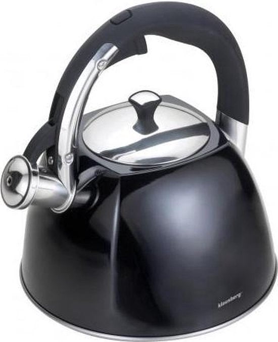 Klausberg KB-7194 fluitketel - 3L - rvs - alle warmtebronnen