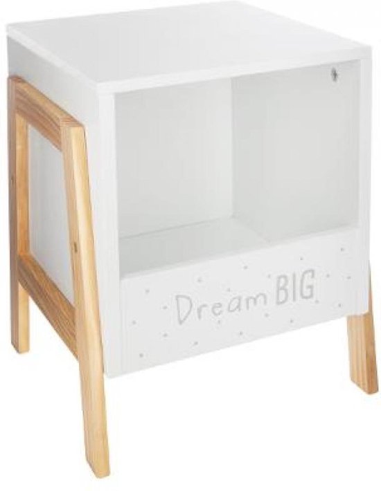 Atmosphera - Dream Big Bedside Table - Bookshelf - 40 x 33 x 30 cm