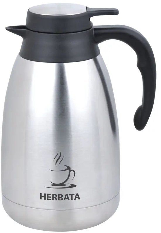 Kinghoff KH-2095 thermoskan 2 liter met TEA-label – dubbelwandig RVS