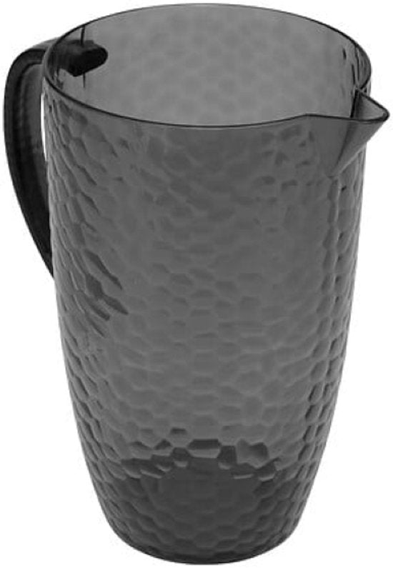 Waterkan/limonadekan met deksel 2 liter – set van 2, charcoal grijs – foto 2