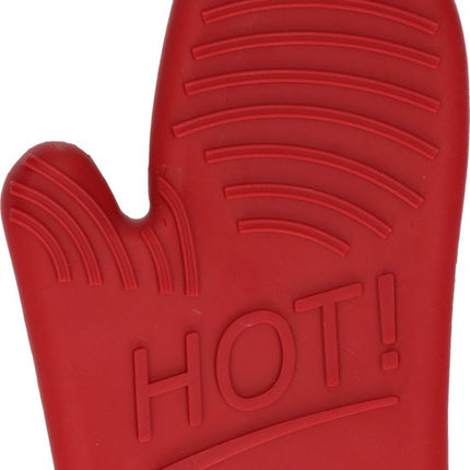 Mitaine de four en silicone/gant de cuisine 15,5 x 21 cm - Manique - Gant de cuisine