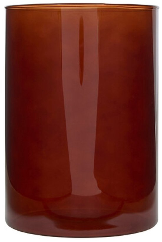 Atmosphera Lidy glazen vazen amberbruin – set van 2, Ø 14 x 20 cm – foto 3
