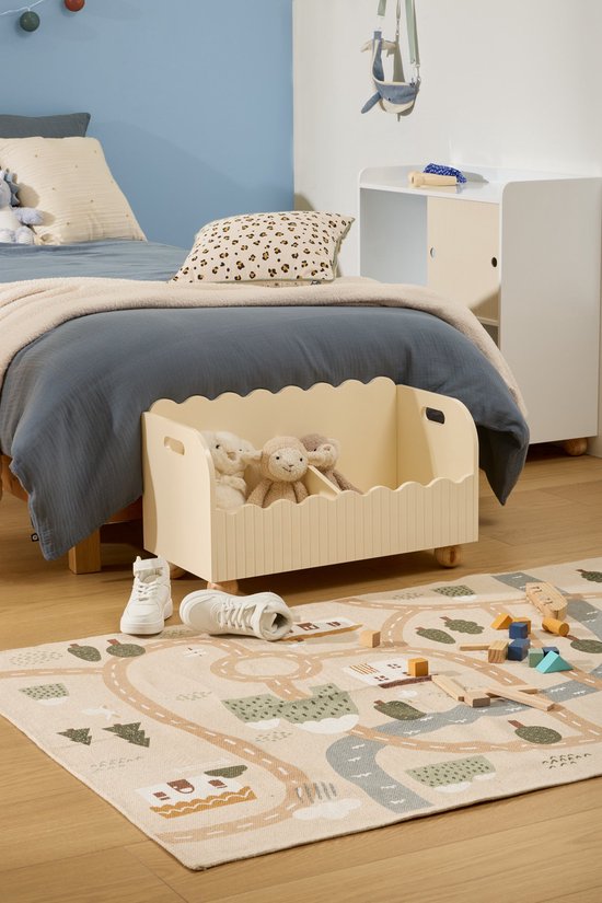 Atmosphera Kids Bouli Storage Chest - 60 x 36 x 30 cm - Beige