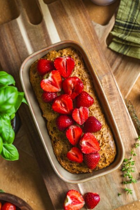 MPLCo - Bread Pan - Loaf Pan - Baking Pan - Casserole Dish - Baking Pan for Homemade Bread, Cake & Casseroles - Oven, Microwave & Dishwasher Safe - 26 x 14.5 x 7.5 cm - Light Brown