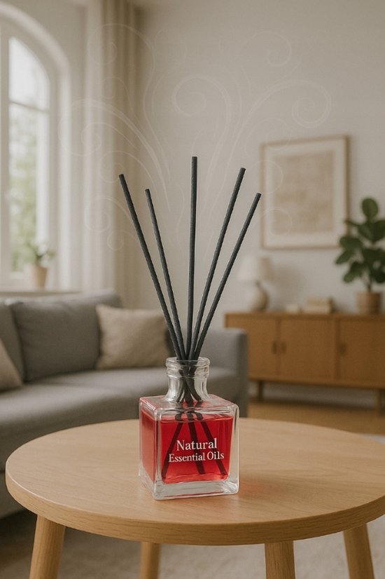 Elix - Reed Diffuser - Reed Diffuser - Air Freshener - Home Fragrance - Long-lasting Scent - for Living Room, Bedroom, Bathroom & Office - 100 ml - Autumn Bouquet