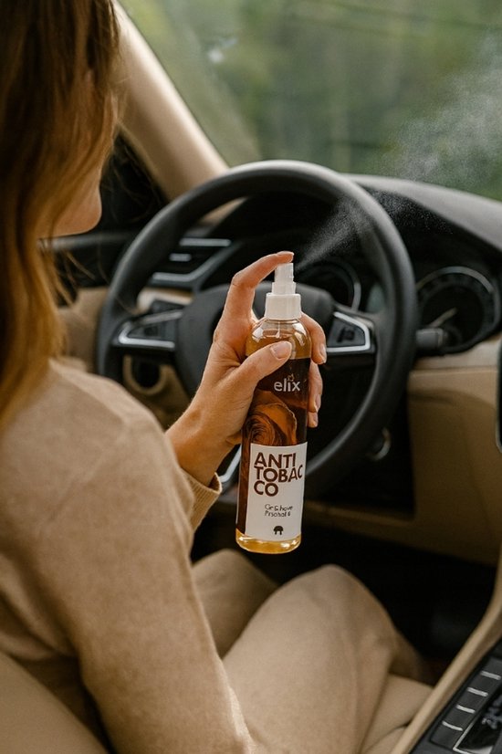 Elix - Air Freshener Spray - Interior Perfume Spray - Handy Air Freshener for Car, Bag & Room - Compact Scent Spray for Travel & On-the-go - 75ml - Anti-Tobacco