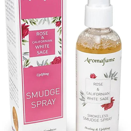 Aromafume natural smudge spray white Sage rose - witte salie roos - spray - 100ml