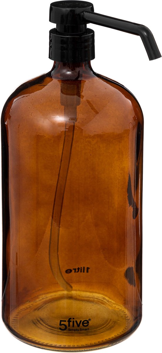 5Five Distributeur de savon 1 Litre - Marron