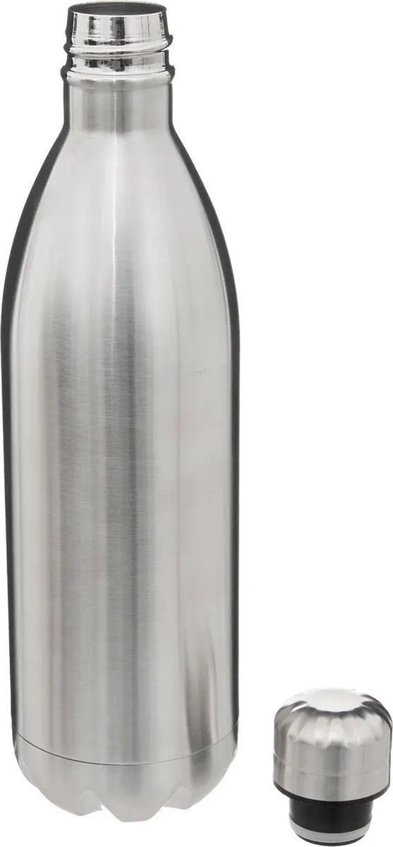 Bouteille isotherme en acier inoxydable 1000 ml - Gourde - Bouteille thermos - Double paroi - Tasse thermos pour café, thé et boissons fraîches - Mug de voyage