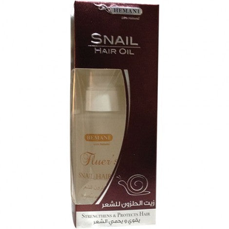 Snail hair oil