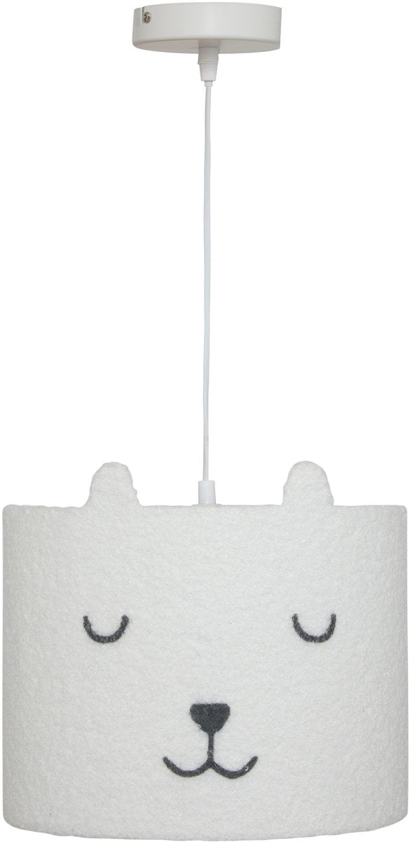 Atmosphera Kids lampe enfant/Suspension Teddy - Ø28cm - Blanc