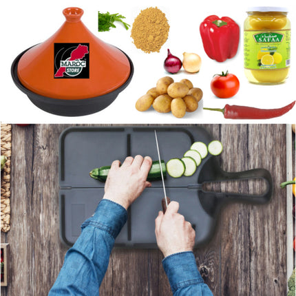 Planche à découper pliable