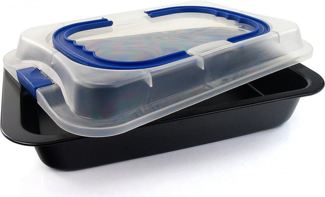 Kinghoff 4197 - Bakvorm - Rechthoek - 36 x 24.5 cm - Met deksel