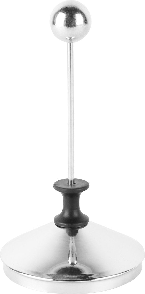 Kinghoff melkopschuimer handmatig – RVS melkkan met pomp, 800 ml – foto 4