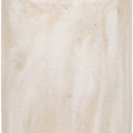 5Five Como Support d'ustensiles de cuisine - Effet marbre - Ø12xH17cm - Beige