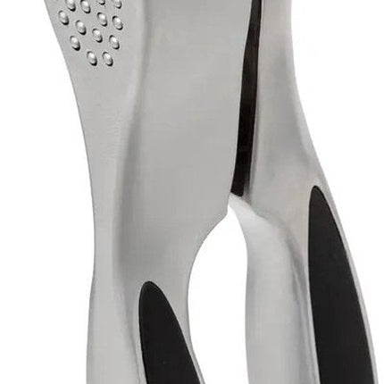 5Five Presse-ail - argent/noir - zinc - 18 cm - ustensiles de cuisine