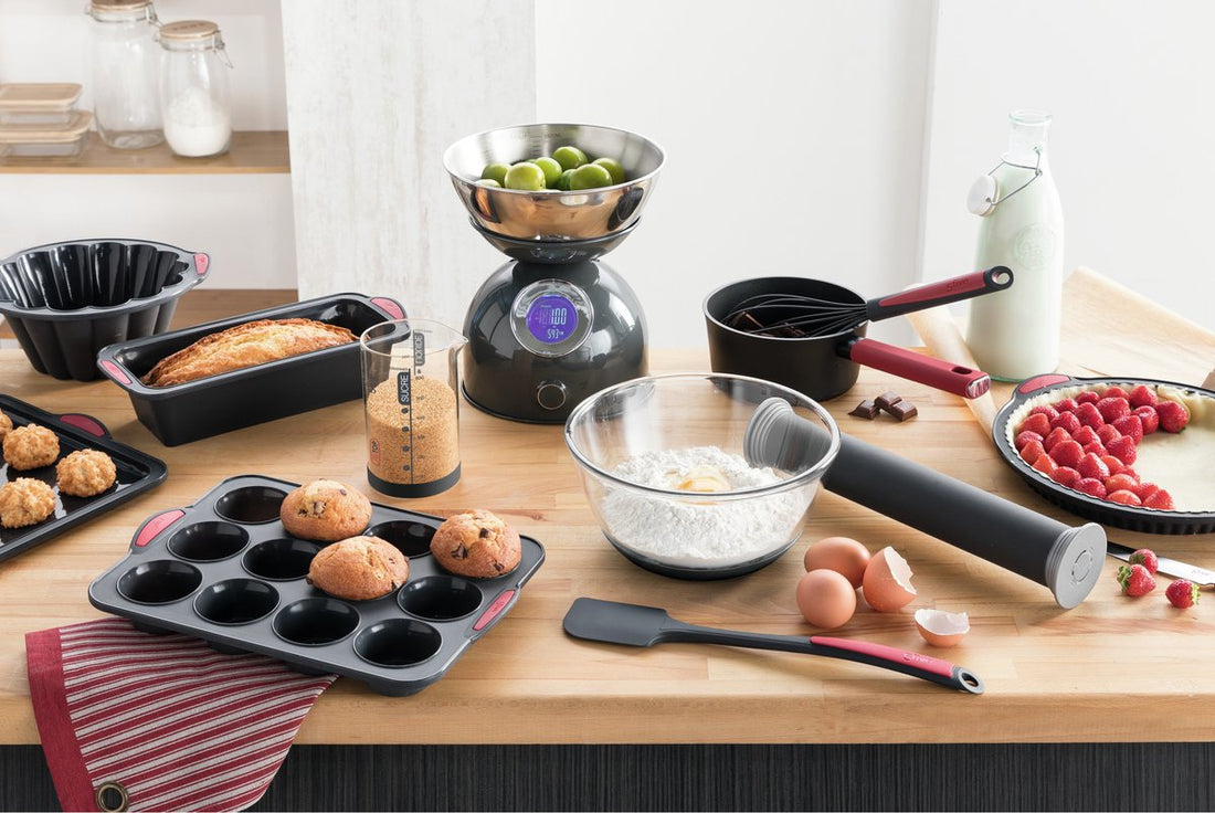 Muffins und Cupcakes backen - 33 x 23 cm - für 12 Stück - Silikon