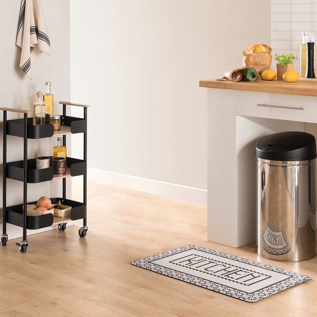 5Five Chariot de rangement 3 niveaux - Blackwood