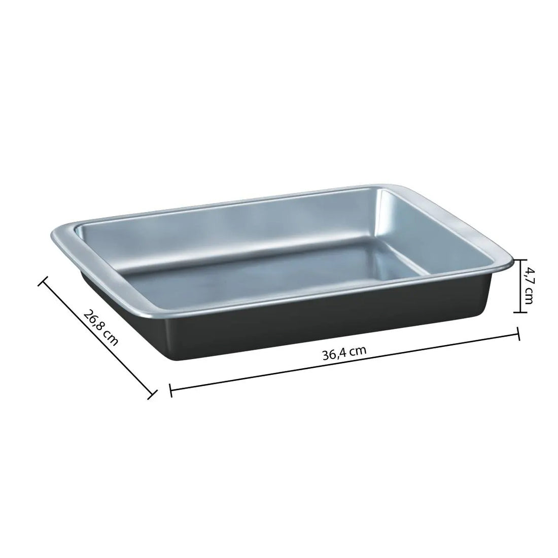 5Five ovenschaal Backery Pro – diepe bakvorm met antiaanbaklaag, 36 x 27 cm – foto 2