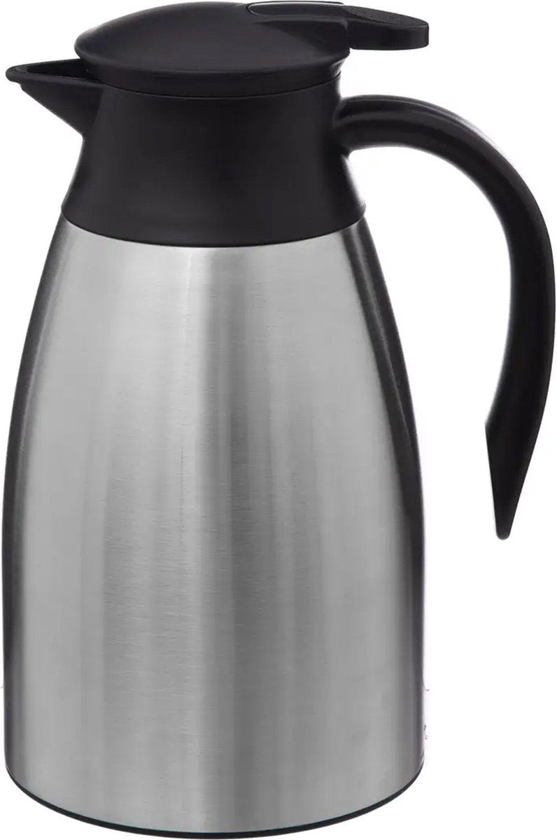 Thermos flask - Stainless steel - 1500 ml - double-walled - thermal carafe - coffee pot