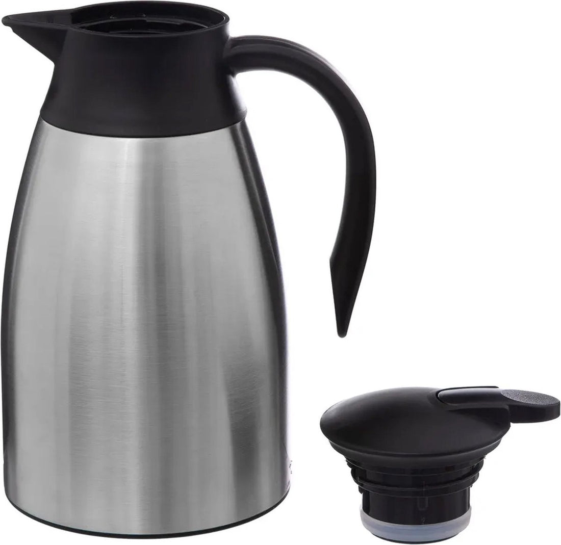 Thermos flask - Stainless steel - 1500 ml - double-walled - thermal carafe - coffee pot