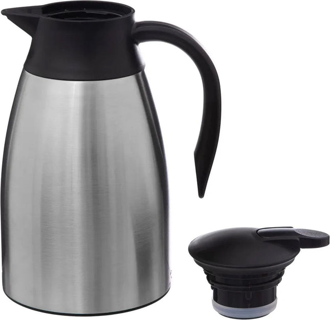 Bouteille isotherme - Inox - 1500 ml - double paroi - verseuse isotherme - cafetière isotherme