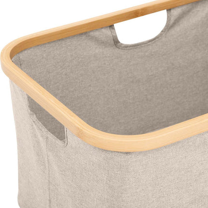 5Five Tidybox Panier à linge pliable 54L - 57x37x27cm - Gris