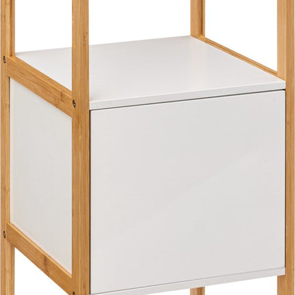 5five Natureo Meuble de salle de bain mi-haut 33x33x80 cm - Blanc