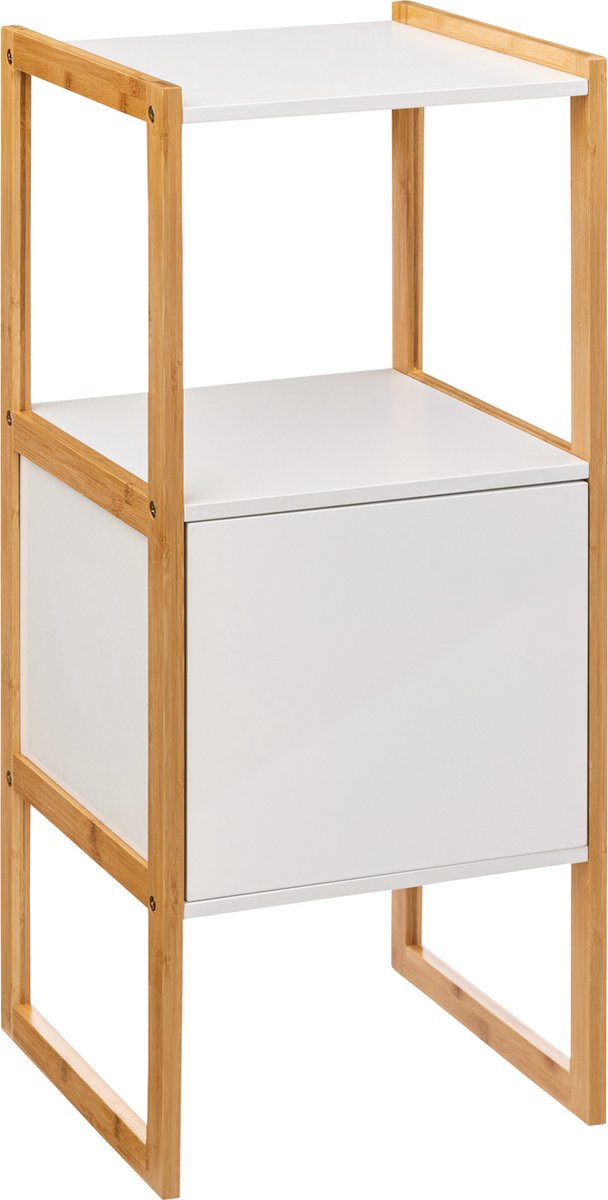 5five Natureo Meuble de salle de bain mi-haut 33x33x80 cm - Blanc