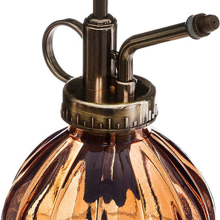 Vaporisateur en verre vintage Ø 8 x 16 cm cuivre - Atmosphera