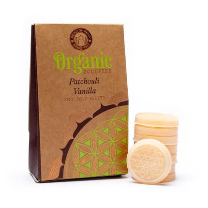 Galets de cire Patchouli Vanille