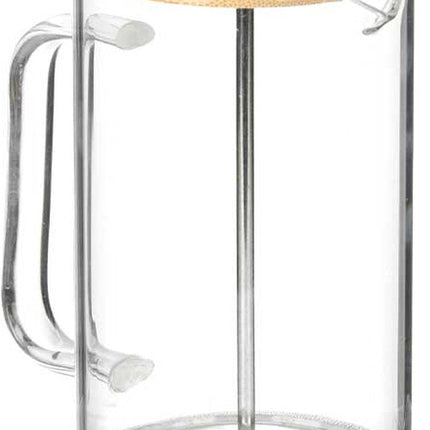 Théière 600 ml Verre borosilicate Bambou Naturel