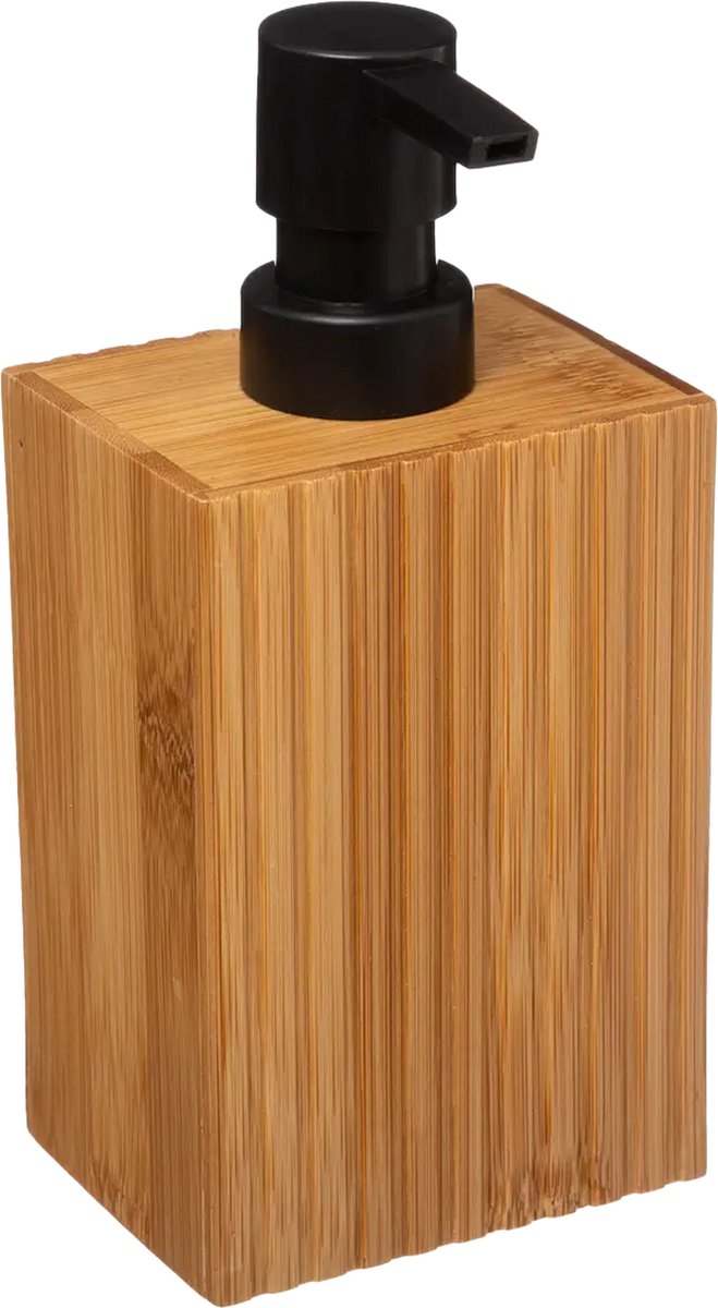 5Five zeepdispenser Bamboo Lotion – zeeppompje van bamboe, 280 ml