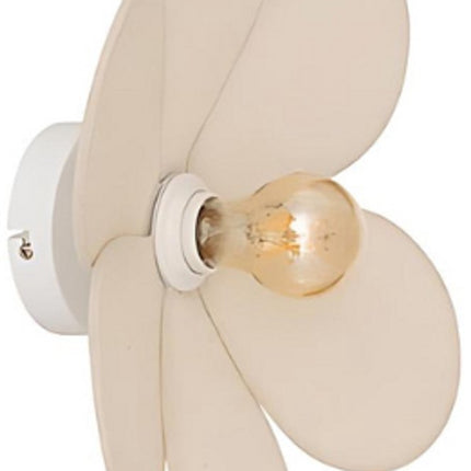 Atmosphera Naya Applique Murale Fleur - Ø40xH12cm - Beige