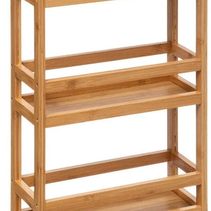 5Five - Chariot à roulettes - Bambou - 74.5 x 36 x 15 cm