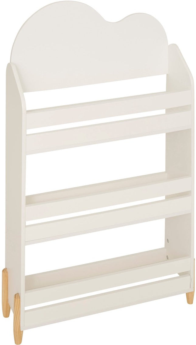 Atmosphera Kids Bibliothèque Nuages - 53x53xH56cm - Blanc