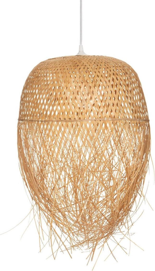 Atmosphera Hanglamp Elis - E27, niet inbegrepen - Ø40xH60cm - Naturel
