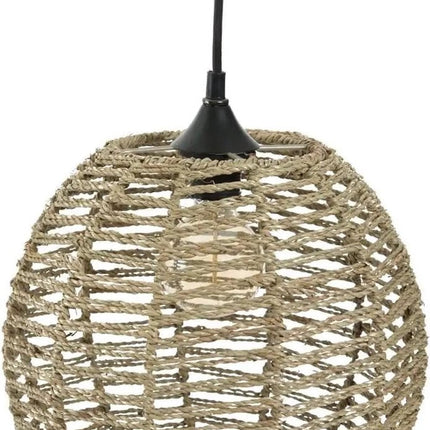Atmosphera Suspension - Design - Métal - Rotin - 33 cm