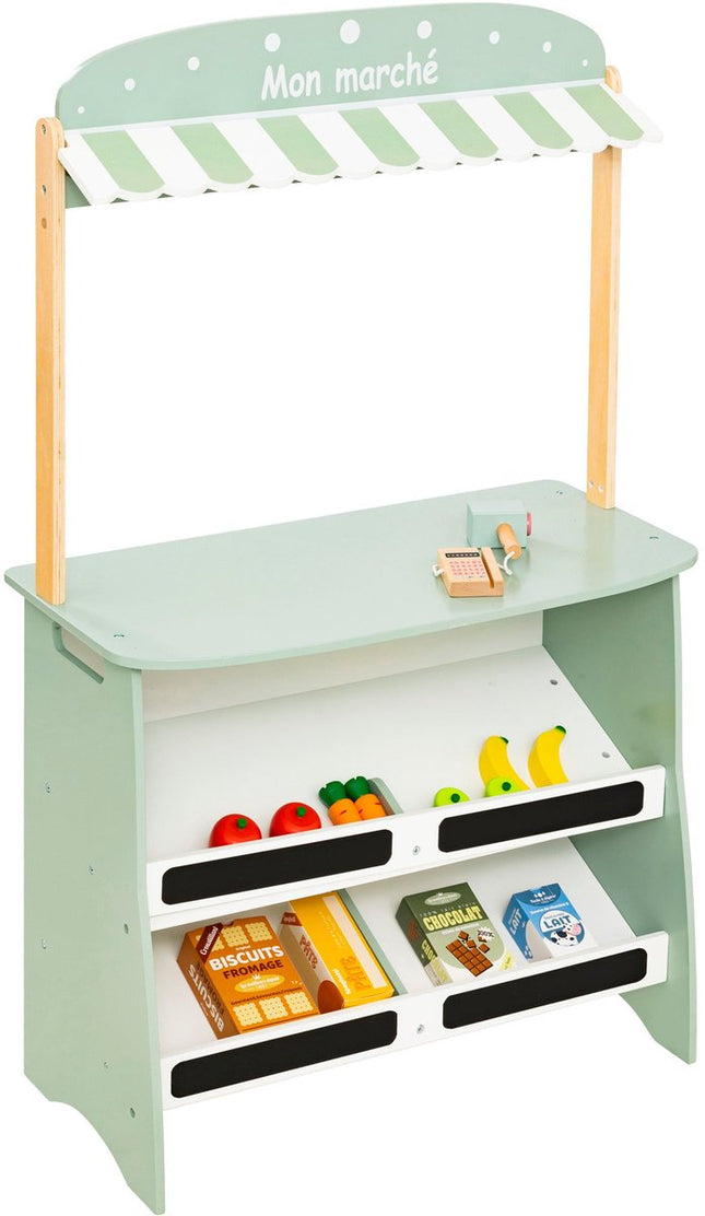 Atmosphera Kids Magasin de jouets en bois - 60x29x99cm - Vert clair