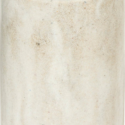 5Five Como Porte-brosse à dents - Effet marbre - Ø7xH11cm - Beige