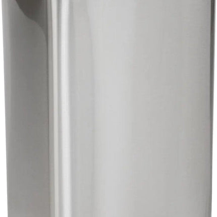 5Five Poubelle/poubelle à pédale - argent - métal - 20 litres - 30 x 30 x 53 cm - poubelles de cuisine