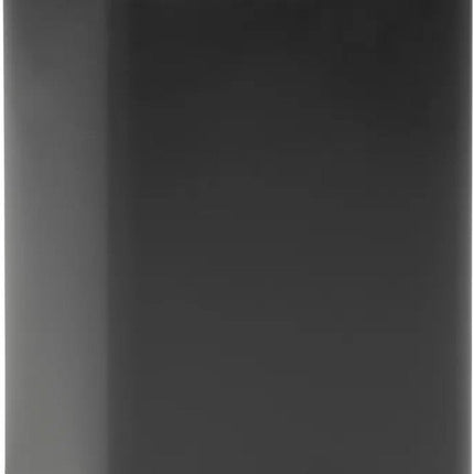 5Five Poubelle/poubelle à pédale - noir - métal - 20 litres - 30 x 30 x 53 cm - poubelles de cuisine