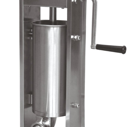 Klausberg Hachoir à Saucisses 5 kg - Inox - Modèle Vertical KB-7930 - Professionnel pour Usage Domestique - 4 Entonnoirs Inclus - Manuel