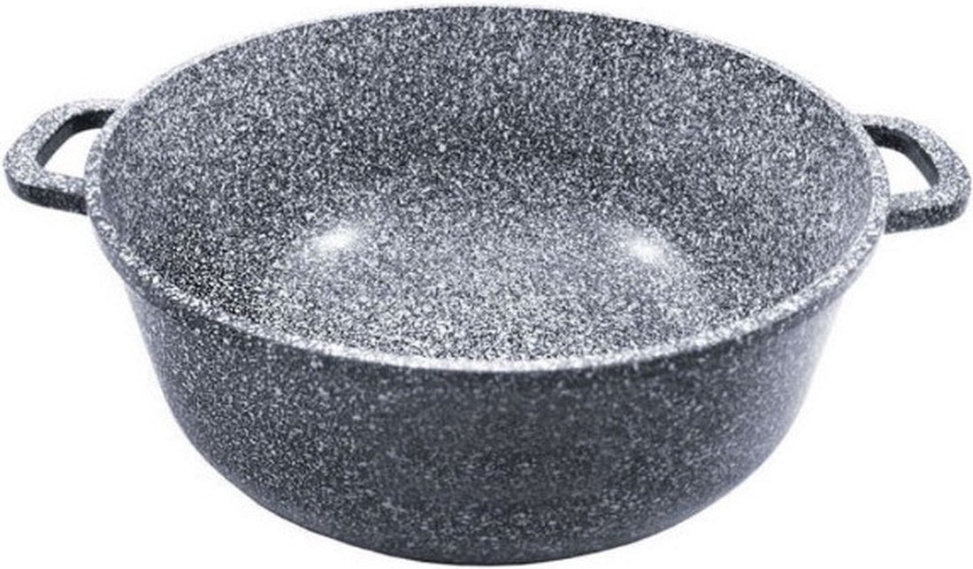 Klausberg kookpan met deksel – marmercoating, grijs, Ø 16 tot 28 cm – foto 13
