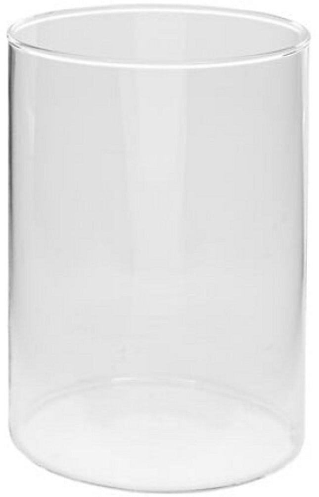 Vase Lidy 20 cm - Transparent - Diamètre 14 cm - Décoration d'intérieur - Vase à fleurs - Verre transparent