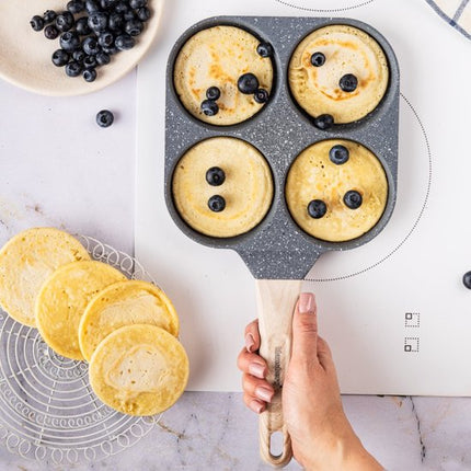 Klausberg 7822 - Poêle à œufs - burgers - crêpes - Grise - Antiadhésive