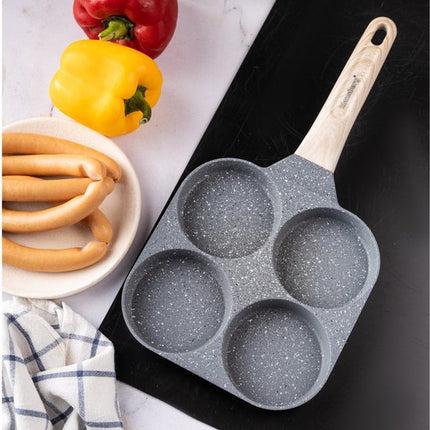 Klausberg 7822 - Poêle à œufs - burgers - crêpes - Grise - Antiadhésive