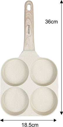 Klausberg 7823 - poêle à œufs - burgers - crêpes - crème - Revêtement anti-adhésif