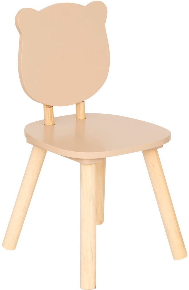Atmosphera Kids Chaise enfant Teddy Bear - 26x26x49cm - Beige