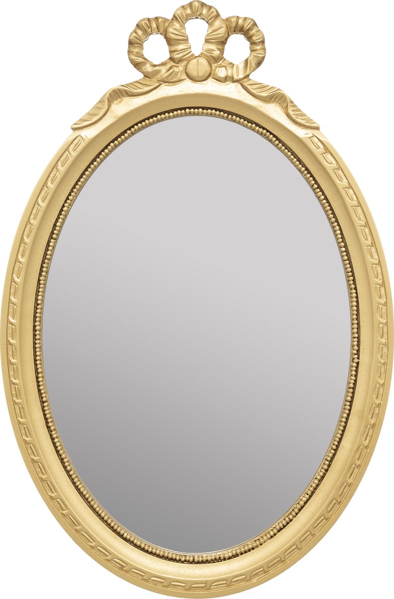 Atmosphera Kids Princess Mirror gold - Wall mirror - Children's room mirror - H43.5 cm - With little crown